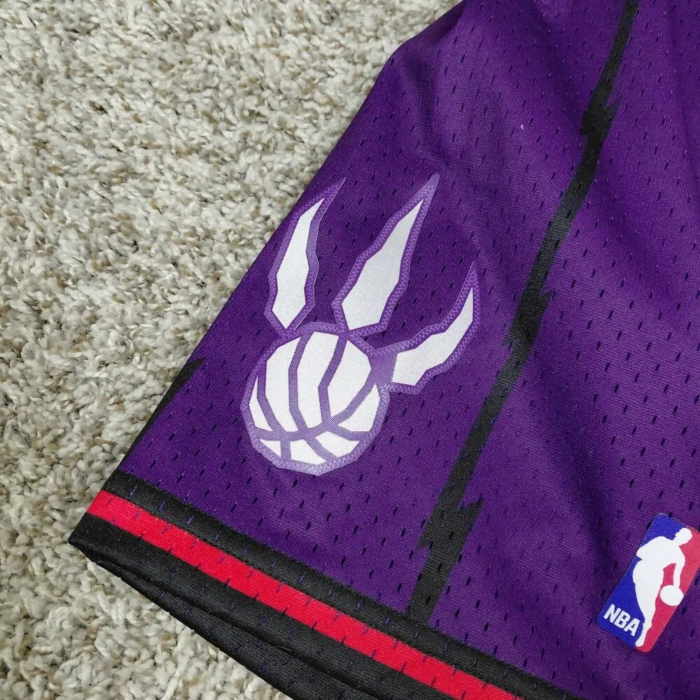 Mitchell & Ness Hardwood Classic Swingman NBA Toronto Raptors Shorts Mens Small